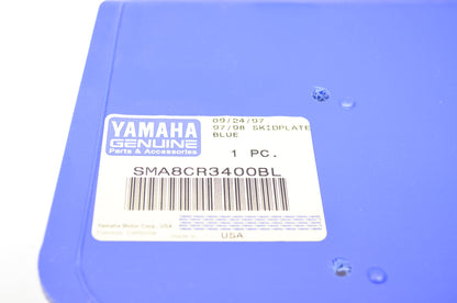 NEW OEM Yamaha Blue Skidplate 99 VMAX 500 600 700 2000 SX500R SX600R SX700R SX70