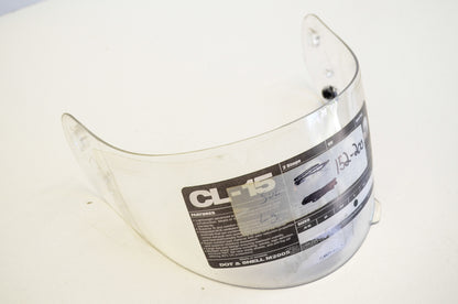 New HJC HJ-09C Anti Scratch Clear Face Shield CL-15 L NOS