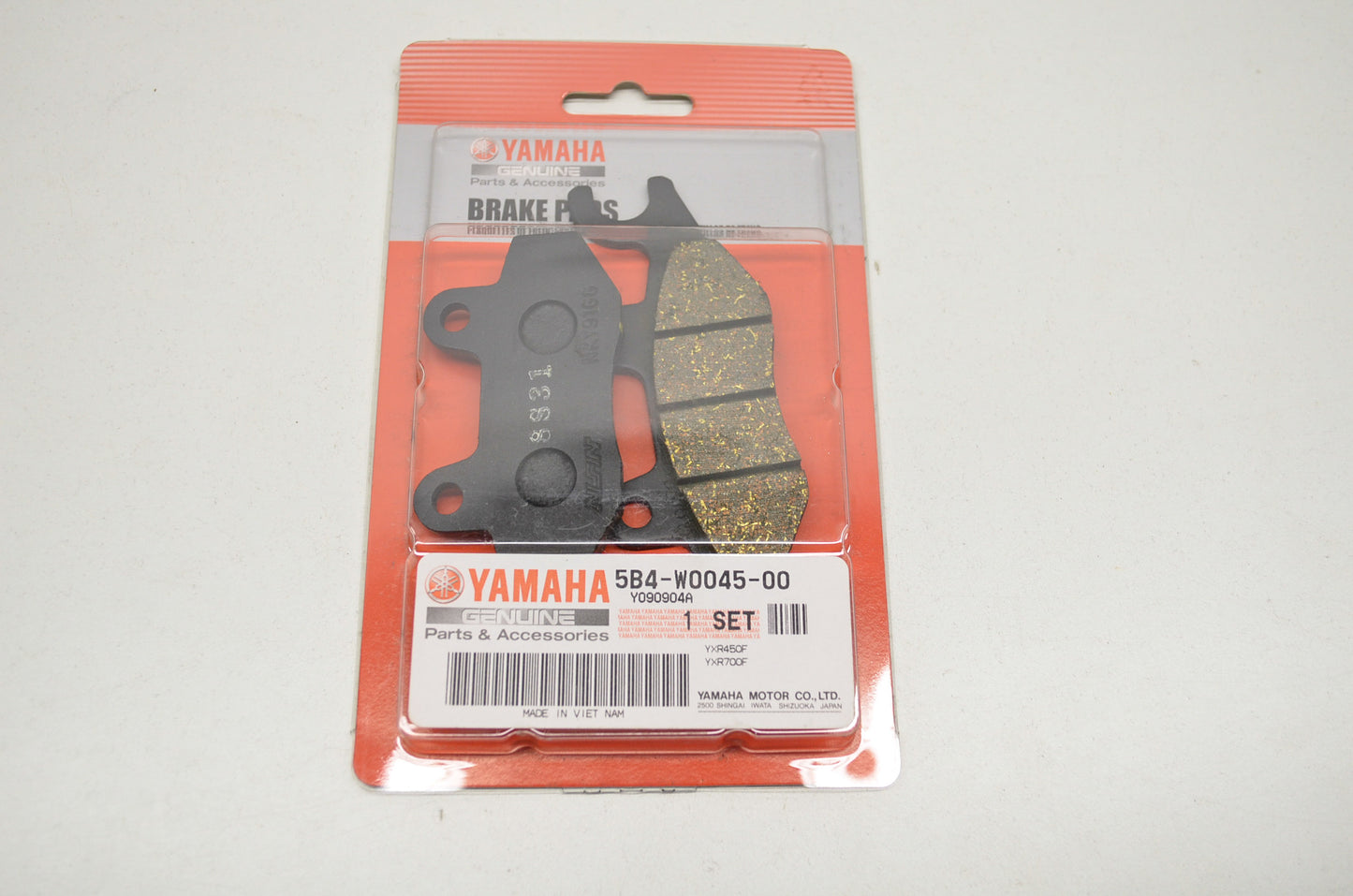 OEM Yamaha 5B4-W0045-00-00 Left Hand Brake Pad Kit NOS