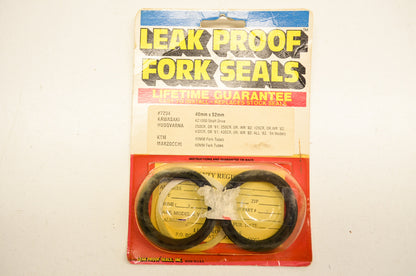 Leak Proof Seals 7234 Fork Seal Kit 40x52x10.5mm NOS