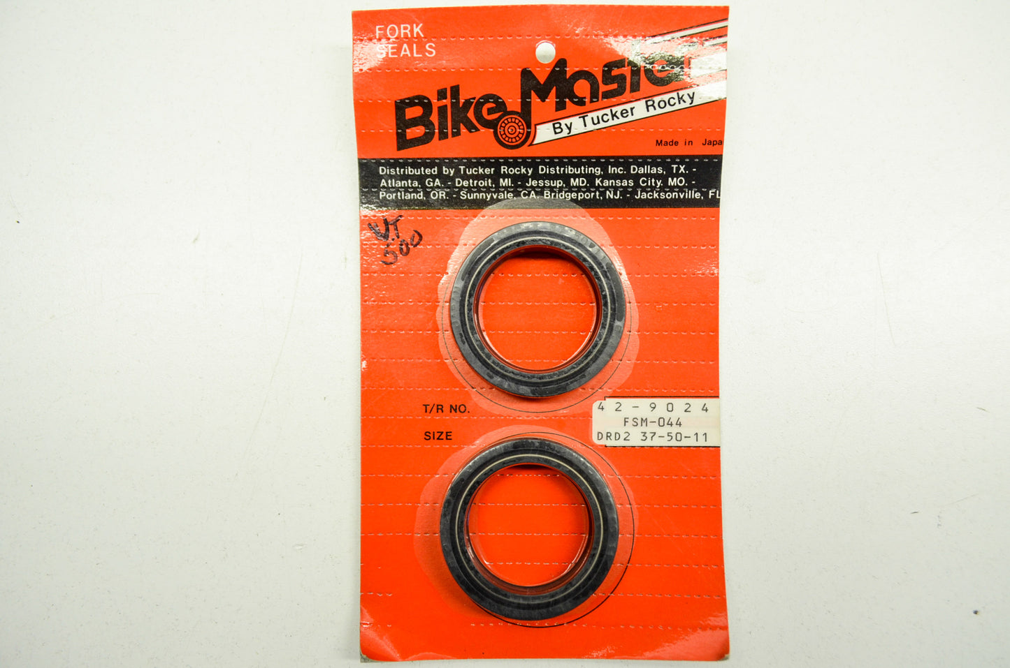 New Bike Master Fork Seal Kit 37x50x11 NOS
