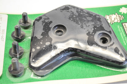 Black Helmet Shield Side Cover Kit HJC Crown FG4 NOS
