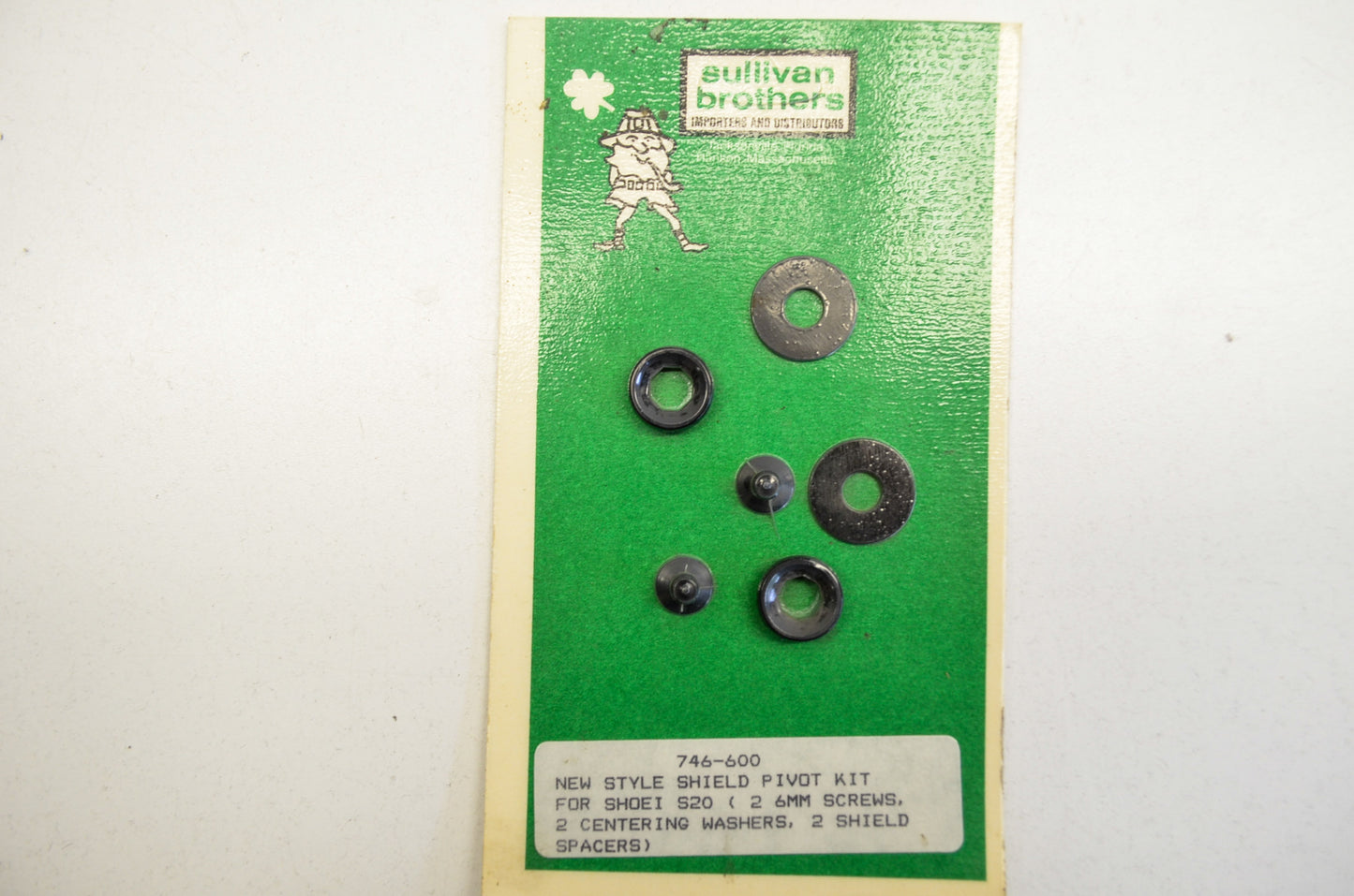 Helmet Shield Pivot Kit Shoei S20 NOS