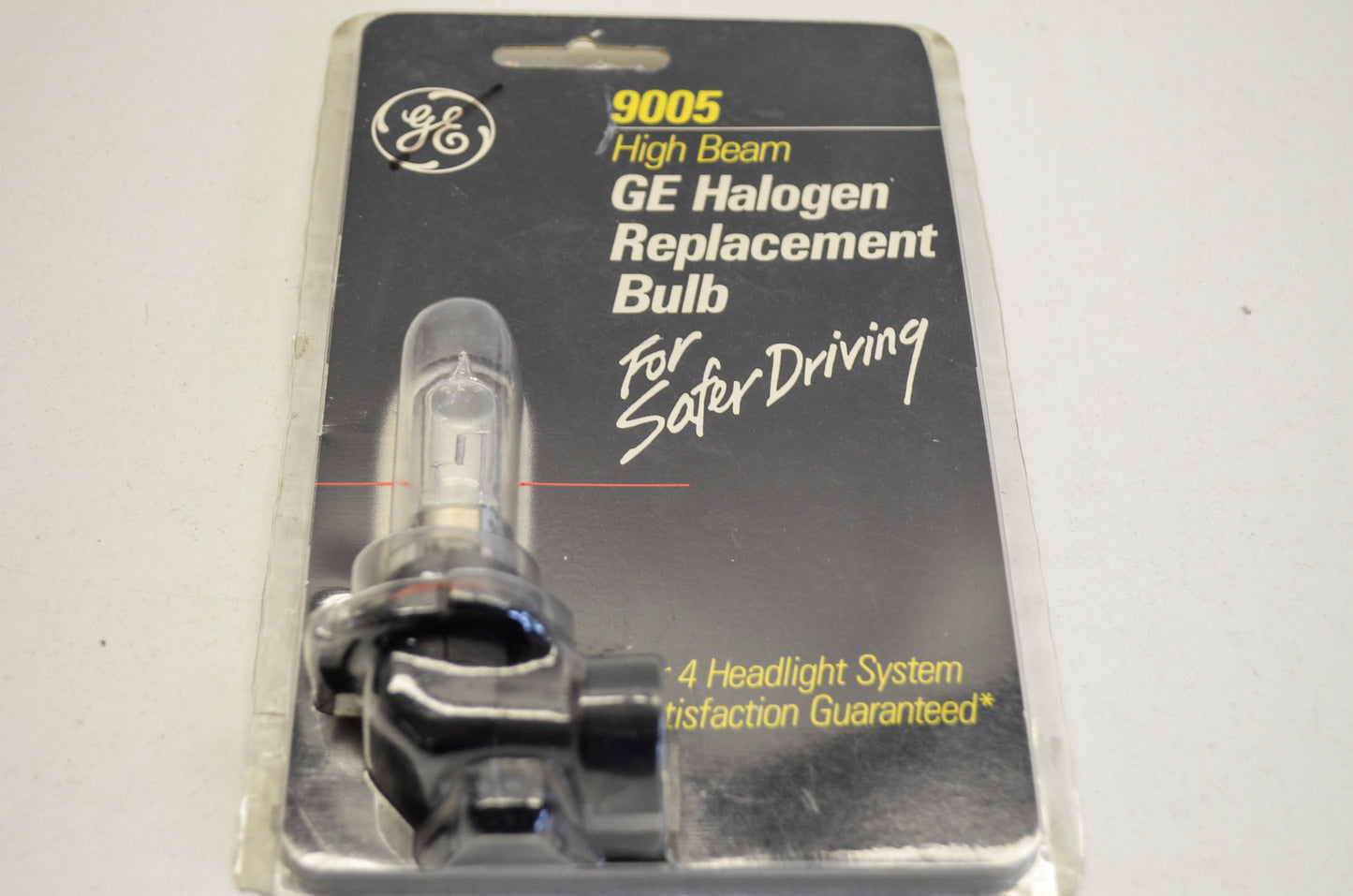 New GE Halogen High Beam Headlight Bulb 12v 65w NOS