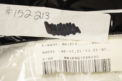 HJ-09 Anti Scratch Face Shield Smoke AC-12 CL-15 CL-SP NOS