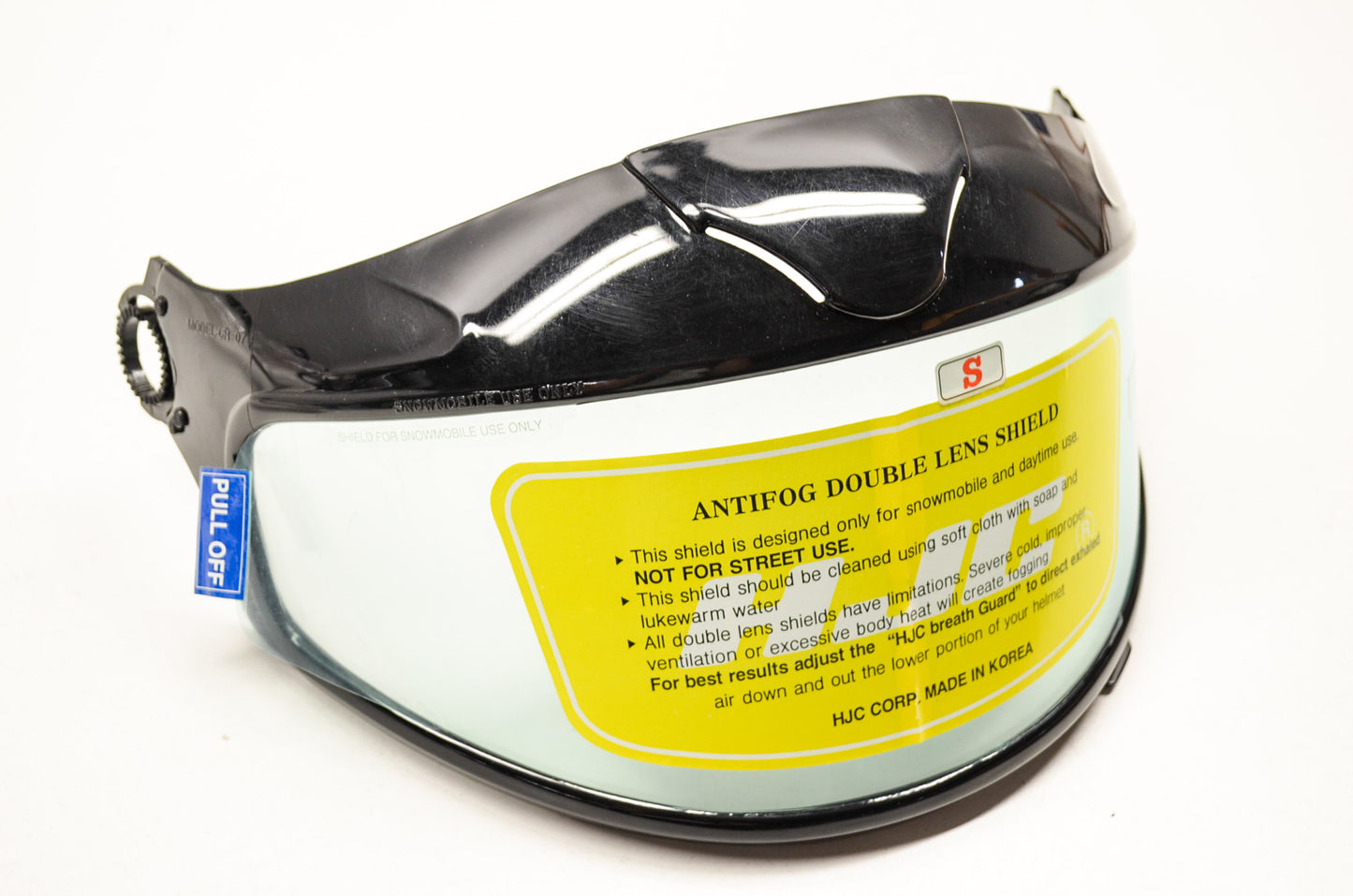 CR-07 Antifog Double Lens Shield Clear ZF-17 CL-11 ZRP-1 NOS