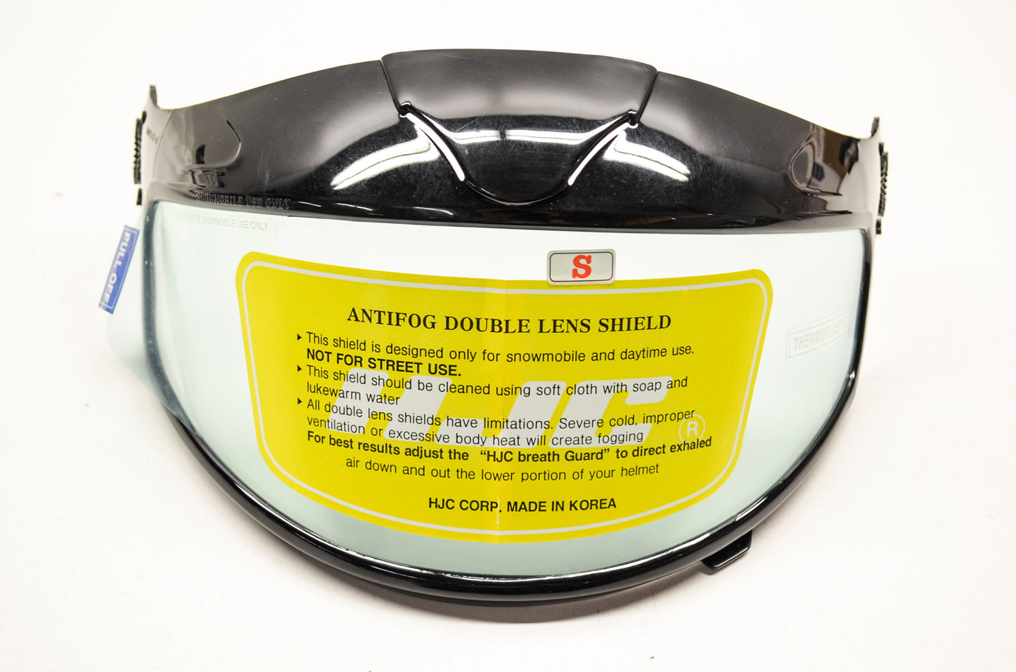 CR-07 Antifog Double Lens Shield Clear ZF-17 CL-11 ZRP-1 NOS