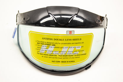 CR-07 Antifog Double Lens Shield Clear ZF-17 CL-11 ZRP-1 NOS
