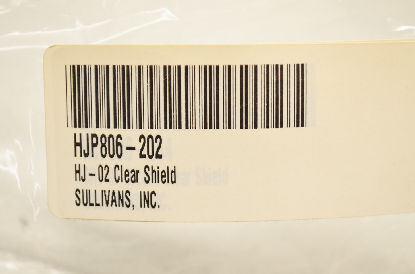 New HJC HJ-02 Face Shield Clear NOS