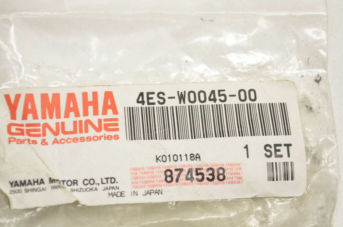 OEM Yamaha 4ES-W0045-00-00 Brake Pad Kit NOS