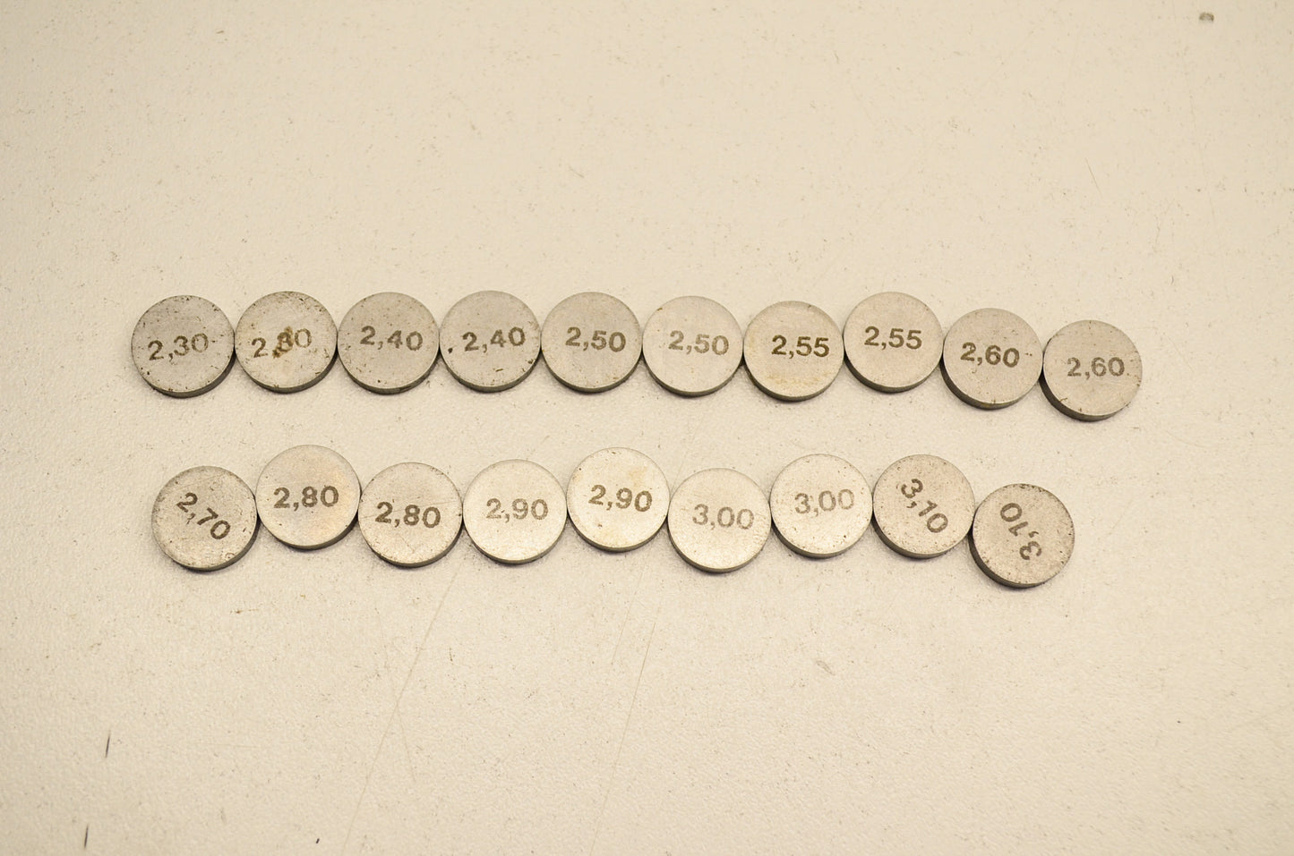 Valve Shim Kit NOS