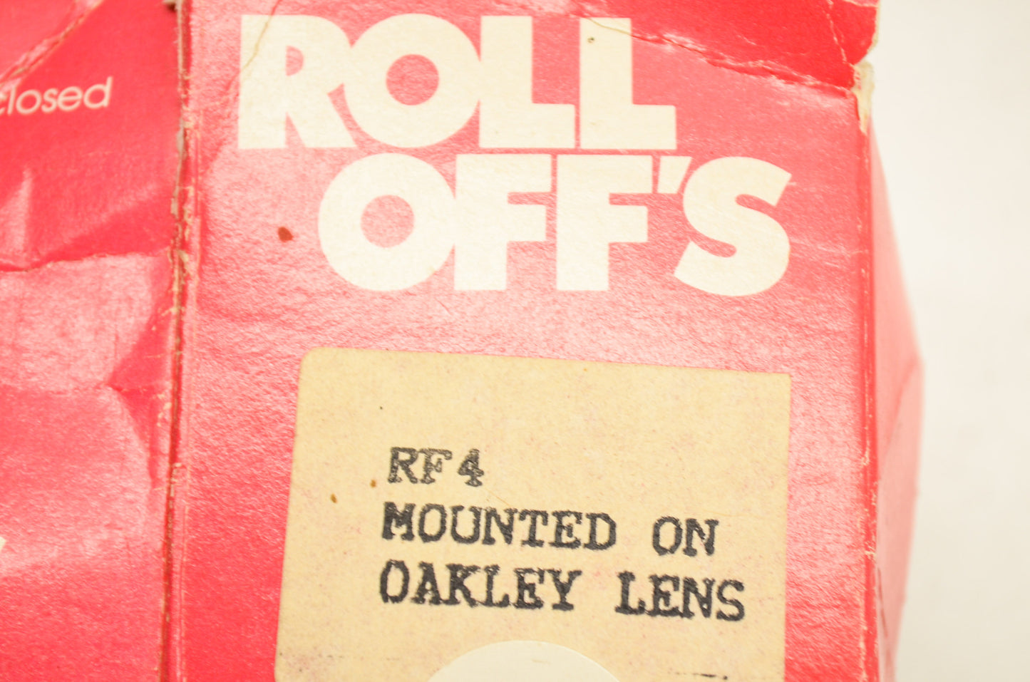 New Smith Roll Offs Lens Film Advance System Clear NOS