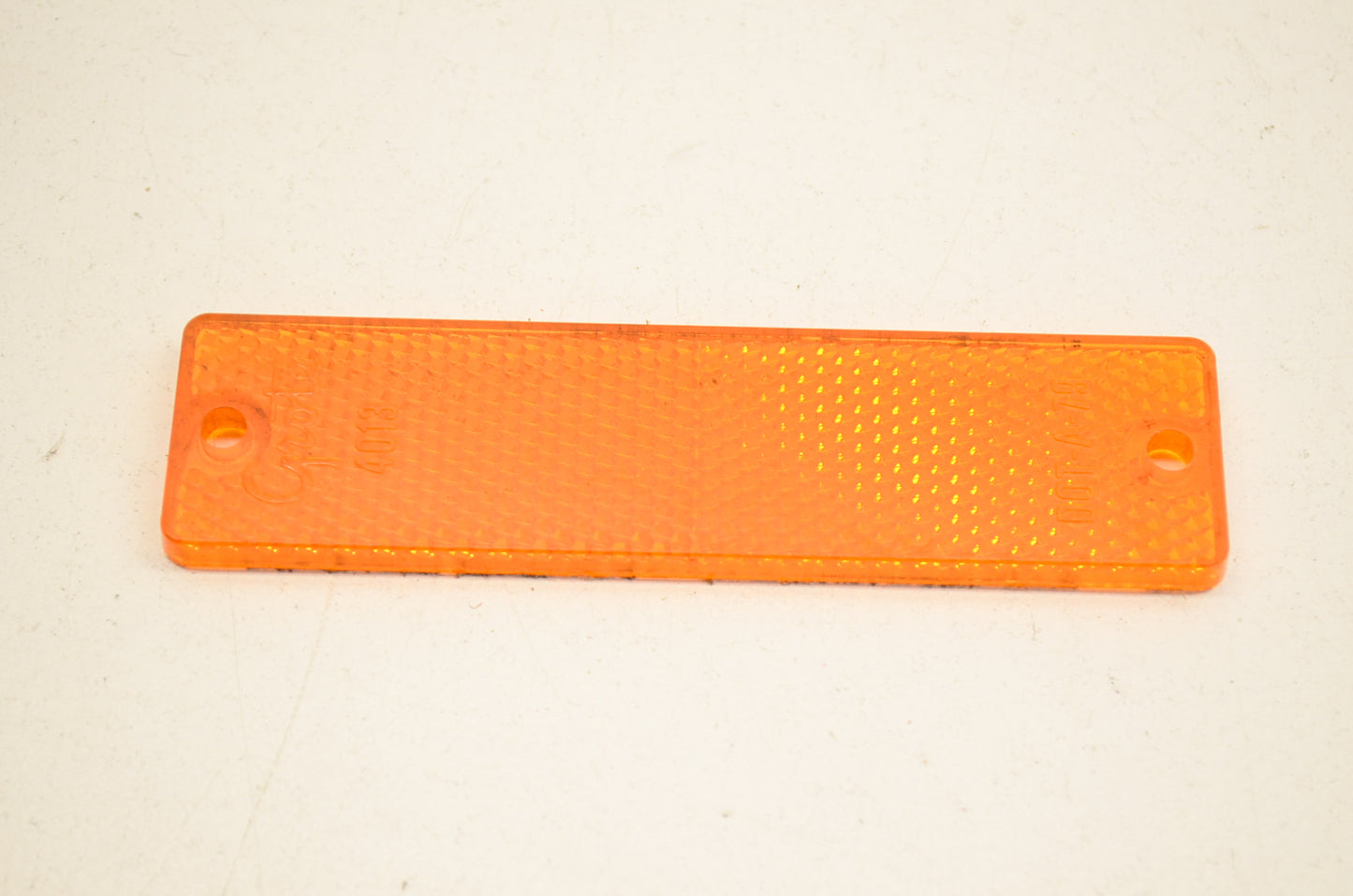 New Grote Reflector Lens Cover Amber NOS