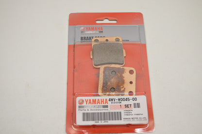 New OEM Yamaha 4WV-W0045-00-00 Brake Pad Kit NOS