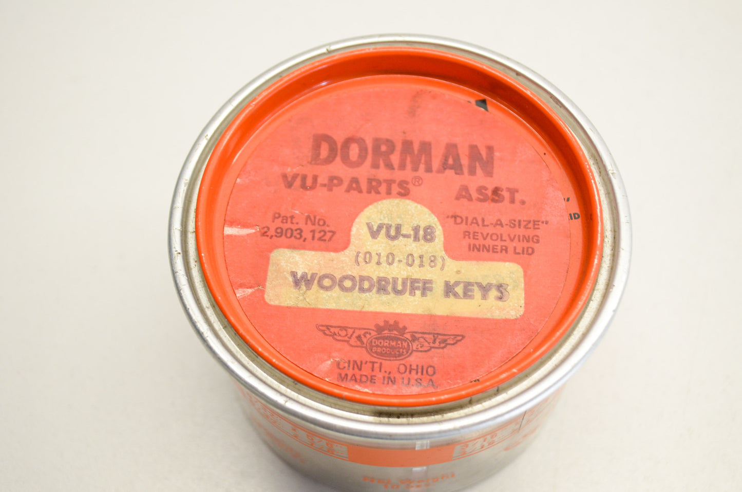 Assorted Woodruff Key Kit NOS