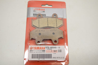 New OEM Yamaha 5TG-W0046-10-00 Brake Pad Kit 2 NOS