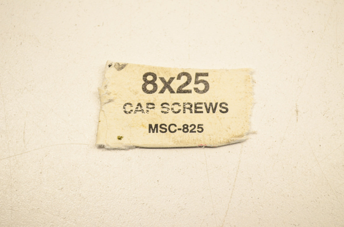 Supreme Automotive MSC-825 8x25 Hex Cap Screw Qty 7 NOS