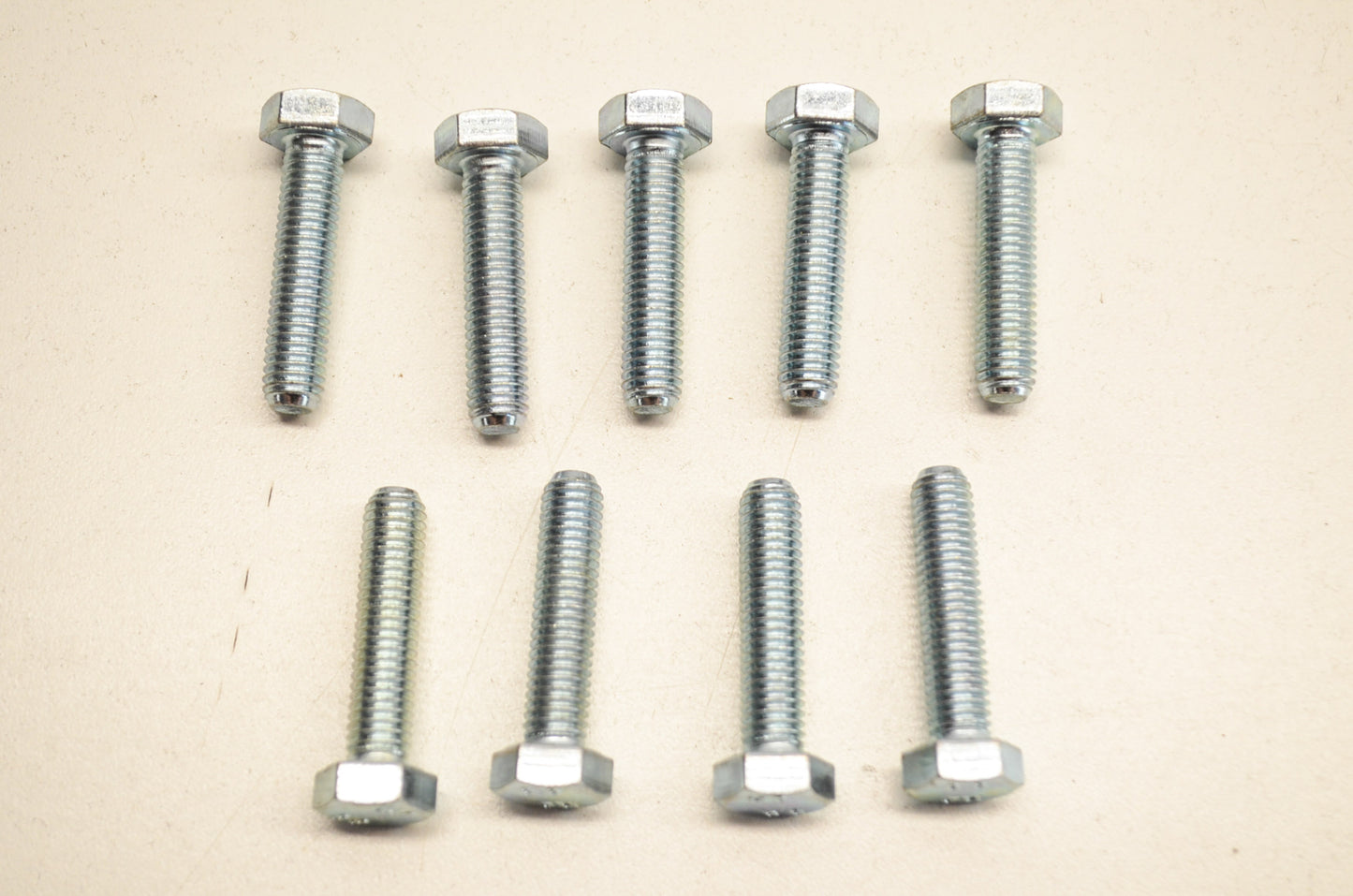 Hex Head Bolt 8X35X1.25X13 Qty 9 NOS