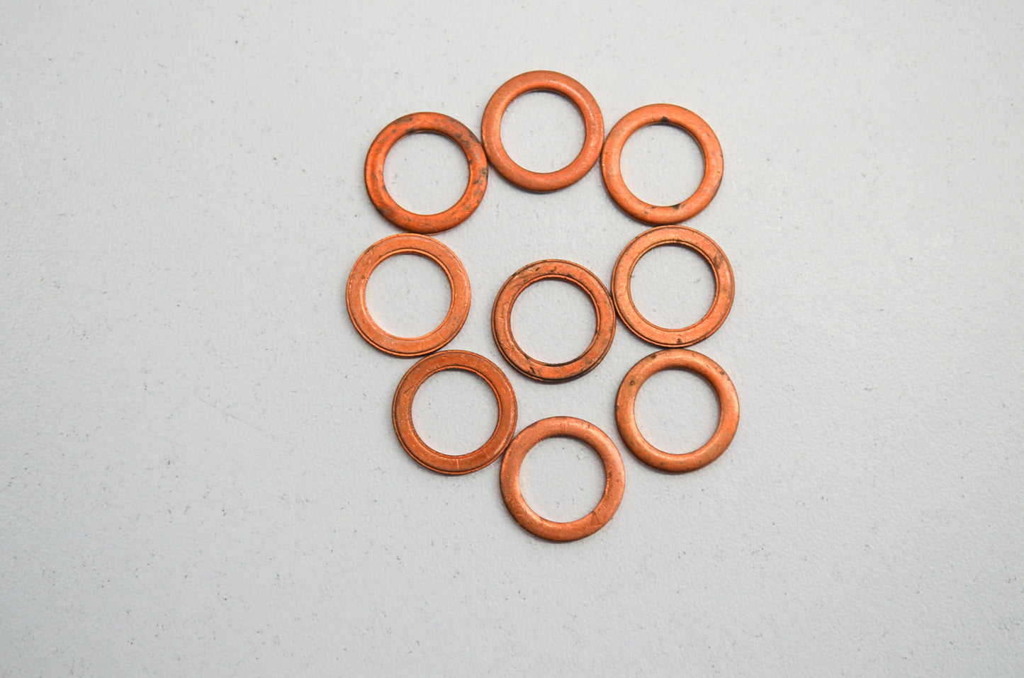 Goodridge 445166 Copper Crush Washers QTY 9 NOS