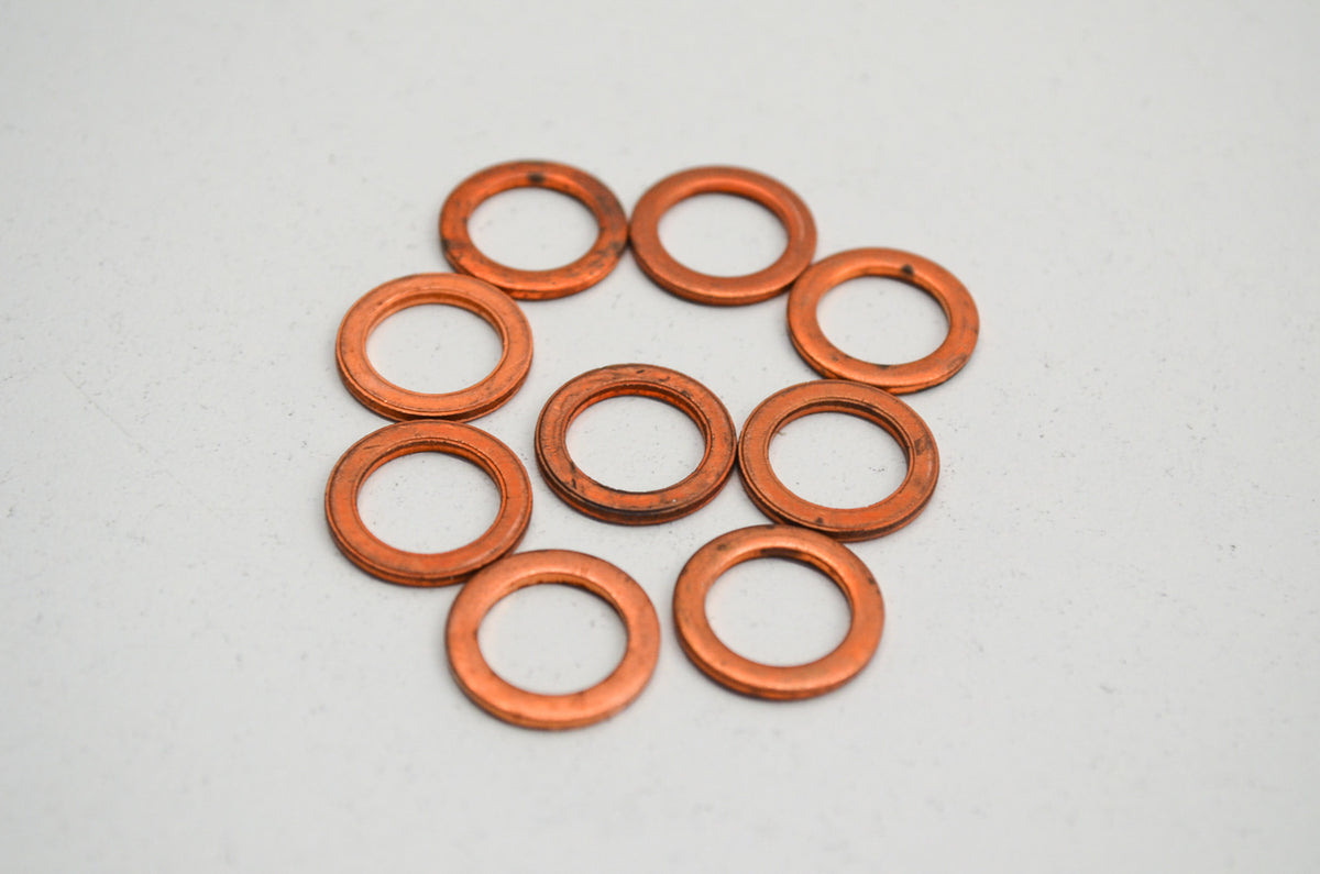 Goodridge 445166 Copper Crush Washers QTY 9 NOS