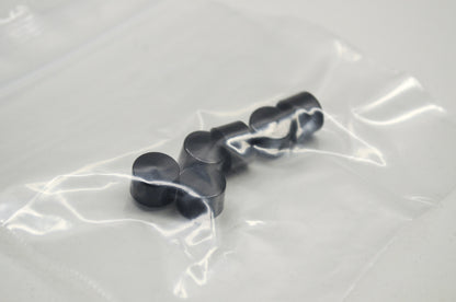 Hot Toppers HTD181 Black 1/4' 12 Pt. Bolt Covers Qty 6 NOS