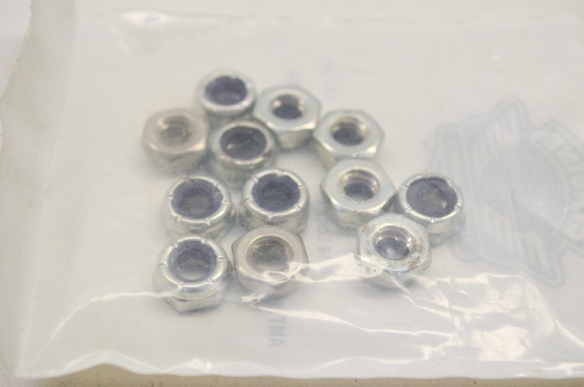 OEM Harley-Davidson 7671 Thin Lock Nut Qty 12 NOS
