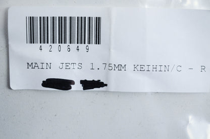 Cycle Pro 420849 Main Jet 1.75mm Qty 2 NOS