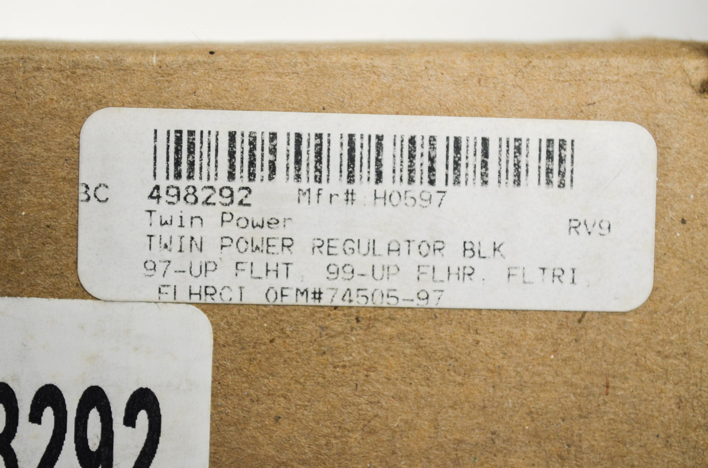 Motor Factory 498292, 74505-97, H0597 Regulator 97-Up FLHT 99-Up FLHR FLTRI FLH