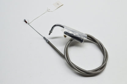 Drag Specialties 0651-0112 Braided Idle Cable Dyna Fat Boy Softail Sportster V-R