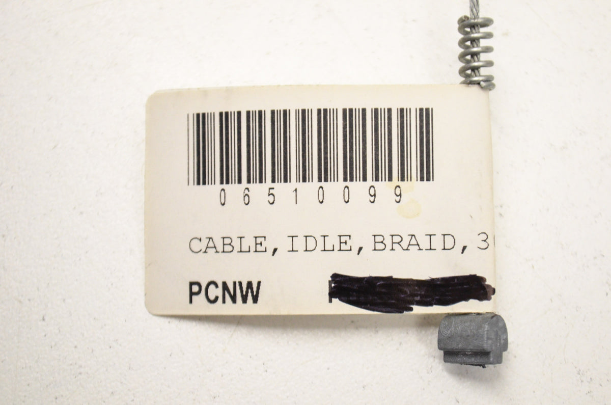 Biker's Choice 0651-0099, 66-0271 Armor Coat Braided Stainless Steel Idle Cable