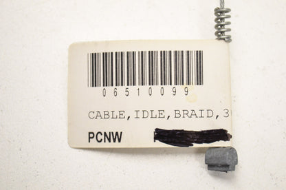 Biker's Choice 0651-0099, 66-0271 Armor Coat Braided Stainless Steel Idle Cable