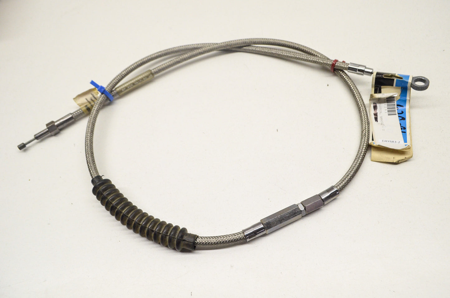 Drag Specialties 06-0155, DS-223502, 0652-0283 Braided Stainless Steel Clutch Ca
