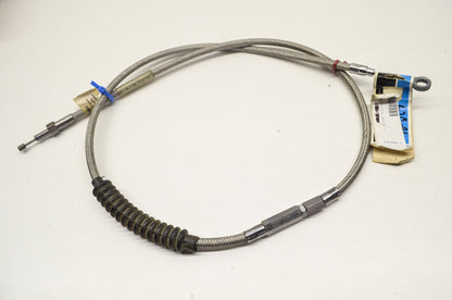Drag Specialties 06-0155, DS-223502, 0652-0283 Braided Stainless Steel Clutch Ca