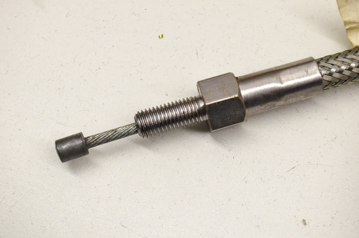 Drag Specialties 06-0155, DS-223502, 0652-0283 Braided Stainless Steel Clutch Ca
