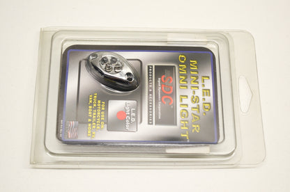 Signal Dynamics 03225 4 LED Omni/Red-Chrome Case NOS