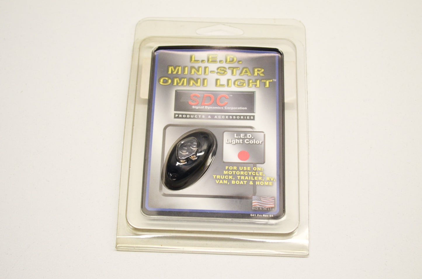 Signal Dynamics 3224 4 LED Omni/Red-Black Case NOS