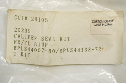 Custom Chrome 28105, 20269, 44133-72 Caliper Seal Kit FX FL NOS