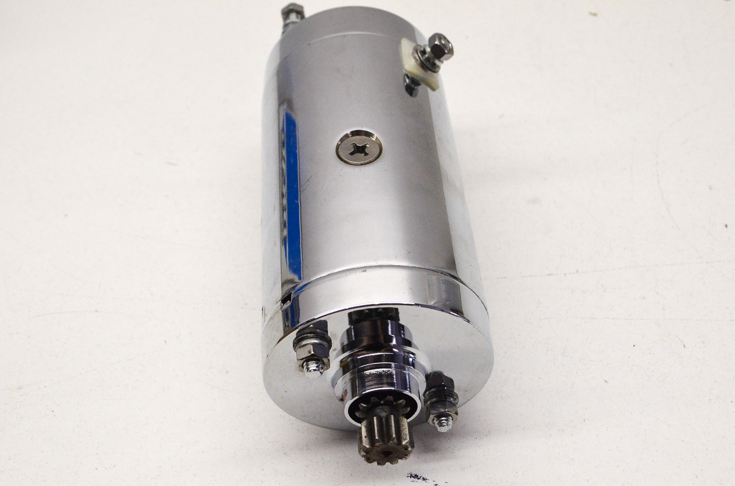 Drag Specialties S9721-NC, 21100224 Chrome HD Starter Motor 66-82 FL 67-80 XL W/