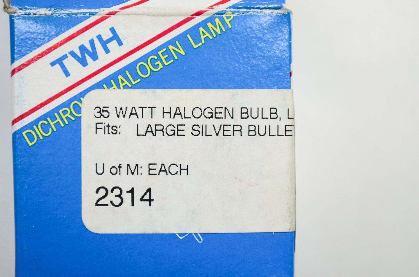 TWH 2314, MR16 35w 12v Halogen Bulb NOS