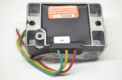 Custom Chrome 25-368, 030517 Black Voltage Regulator 58-64 Sportster Big Twin NO