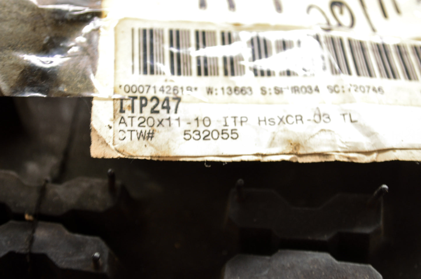 New ITP Hole Shot XCR-03 Tire 20x11-10