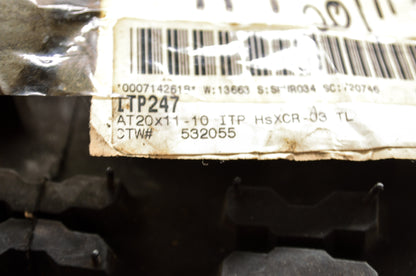 New ITP Hole Shot XCR-03 Tire 20x11-10