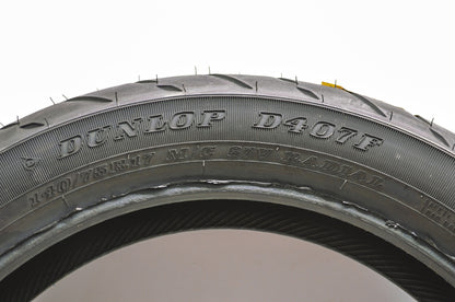 New Dunlop D407F Harley Davidson Front Tire 140/75R17 M/C 67V