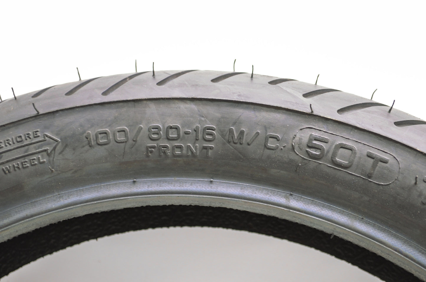 New Pirelli MT75 Front Tire 100/80-16 M/C 50T