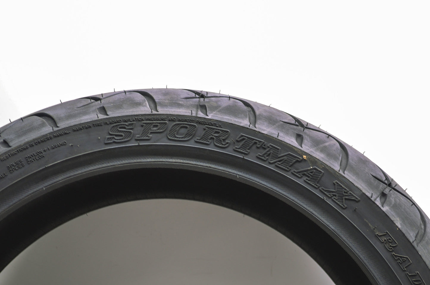 New Dunlop Sportsman D207 Rear Tire 180/55ZR18 M/C 74W