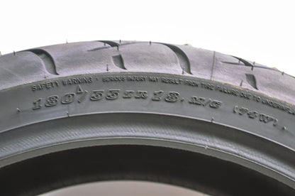 New Dunlop Sportsman D207 Rear Tire 180/55ZR18 M/C 74W