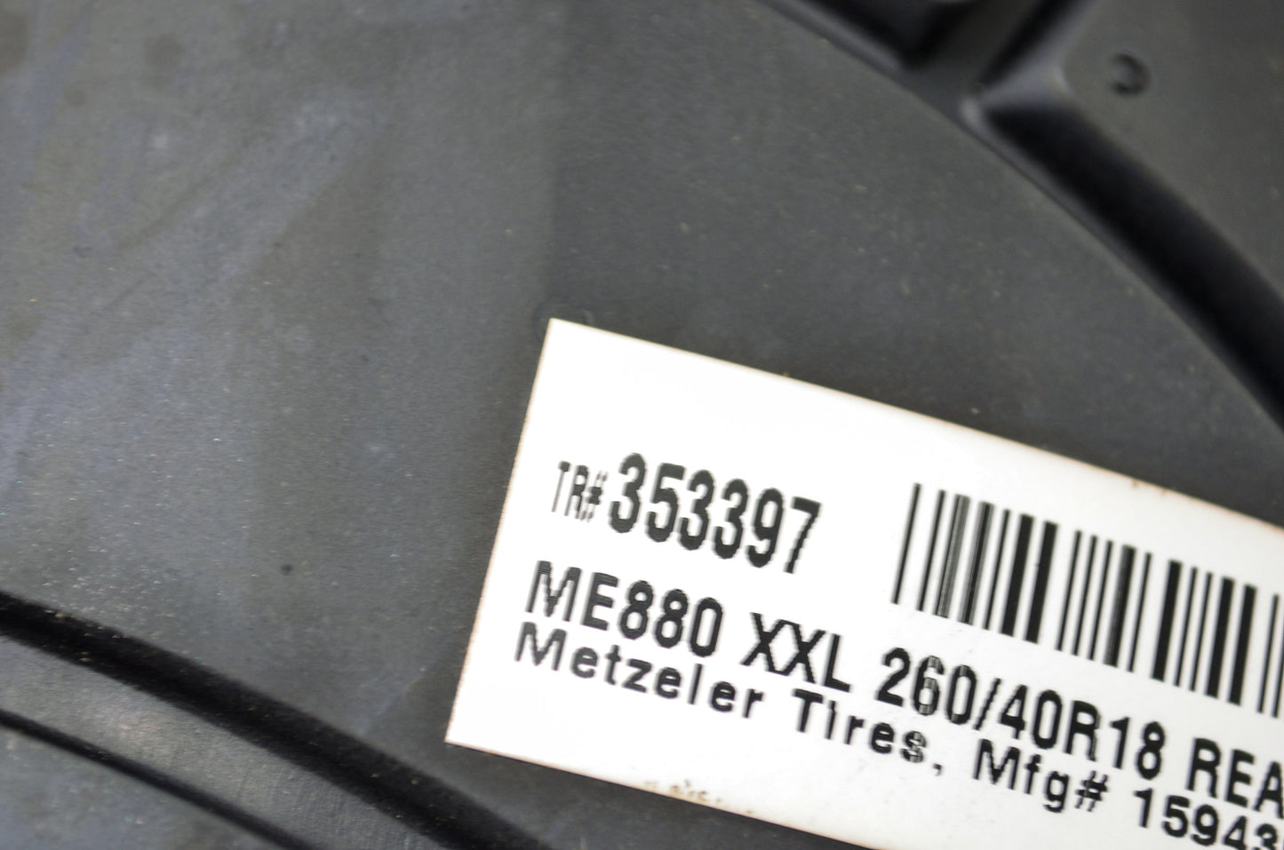New Metzeler ME880 Marathon Rear Tire 260/40VR 18 M/C 84V