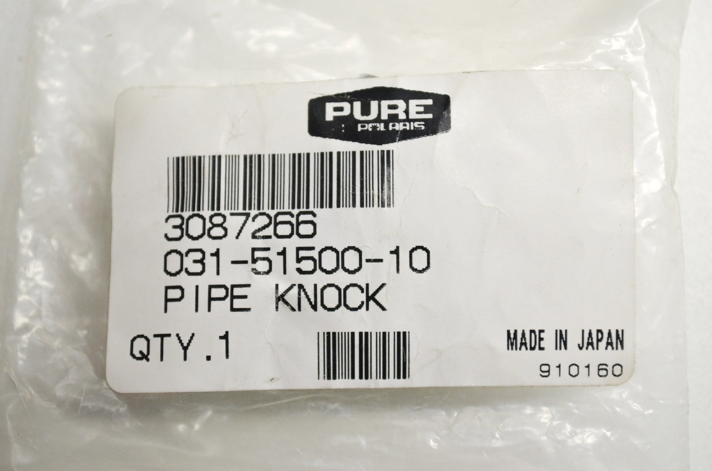 Pipe Knock NOS