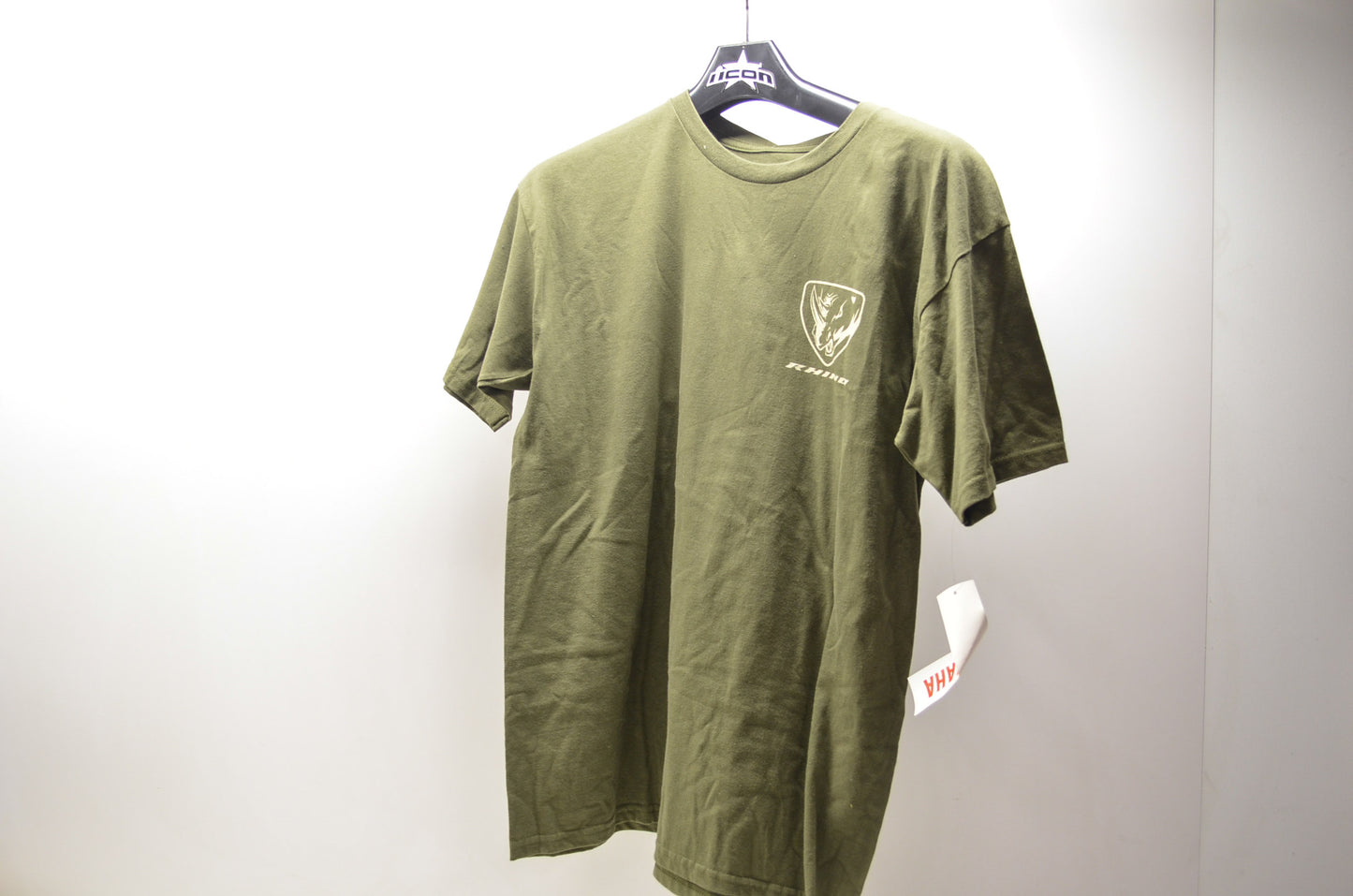 Large Green Rhino Tee NOS