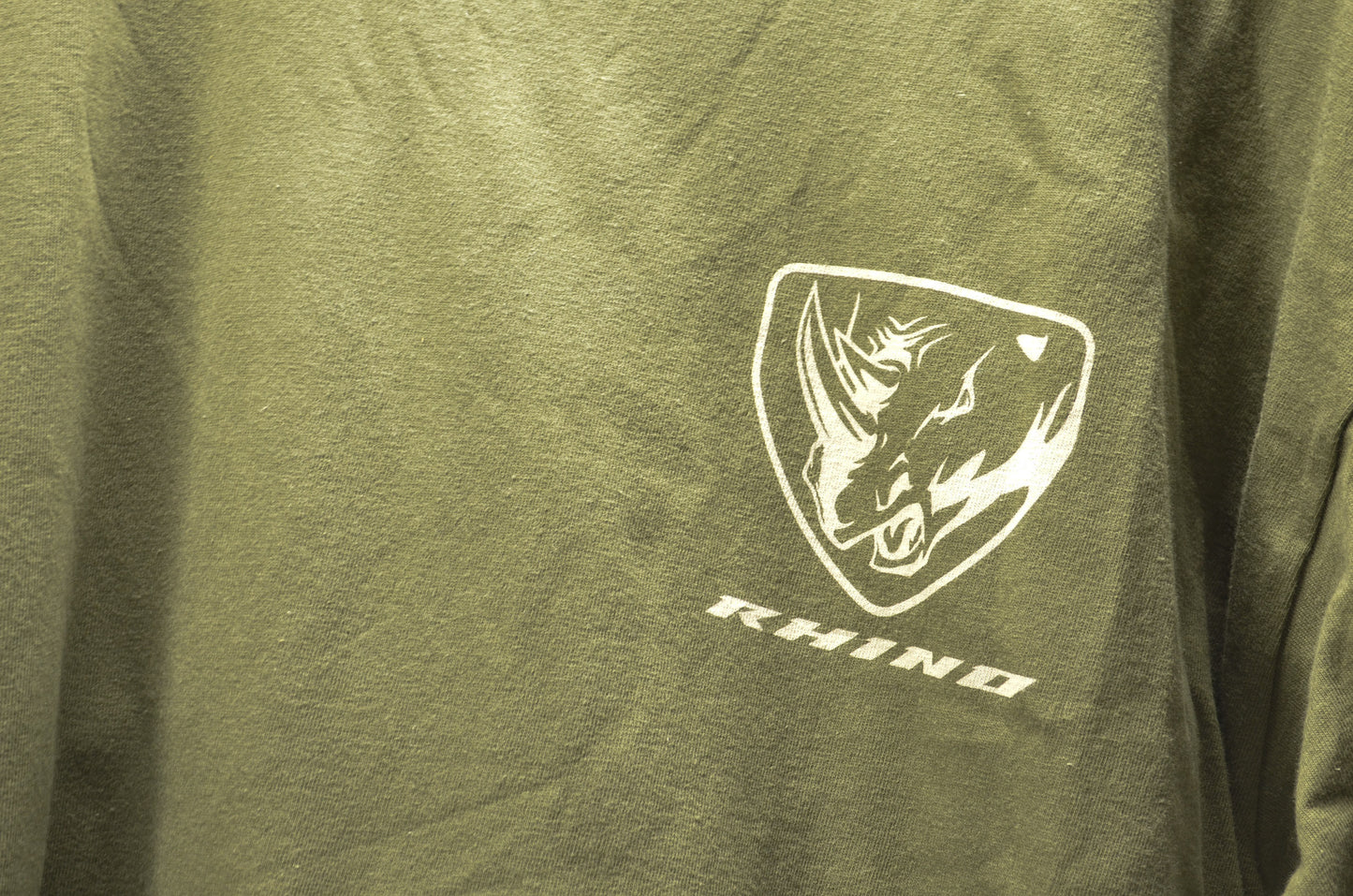 Large Green Rhino Tee NOS